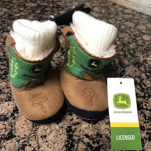 NEW John Deere Baby Booties